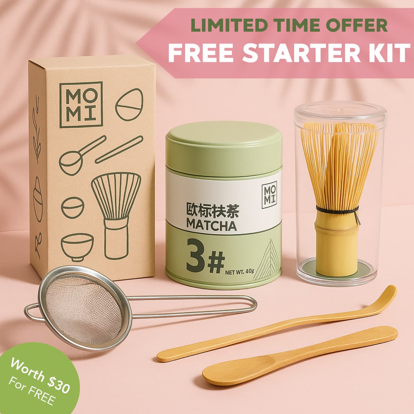 MOMI Ceremonial Matcha (LIMITED TIME OFFER)