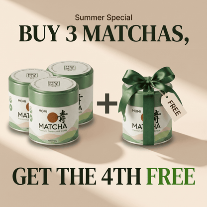 MOMI Ceremonial Matcha – Calm Energy. Sharp Focus. No Crash.
