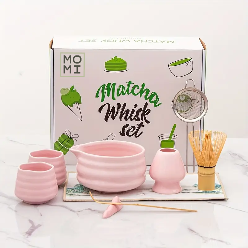 MOMI 9-Piece Matcha Ritual Set + Tea (Limited Edition)