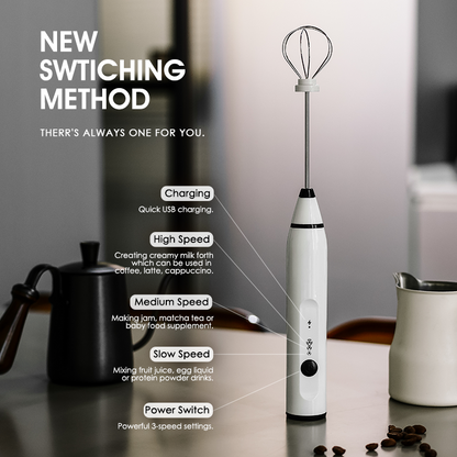 MOMI 2-in-1 Electric Whisk
