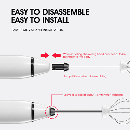 MOMI 2-in-1 Electric Whisk