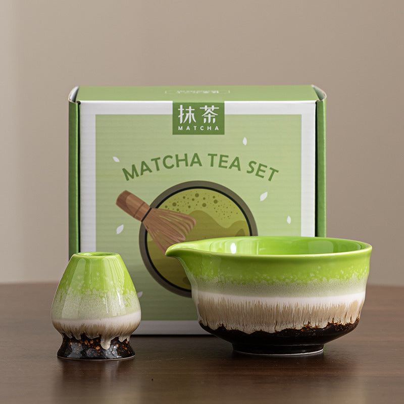 MOMI Matcha Bowl & Whisk Holder Set (2 Pieces)