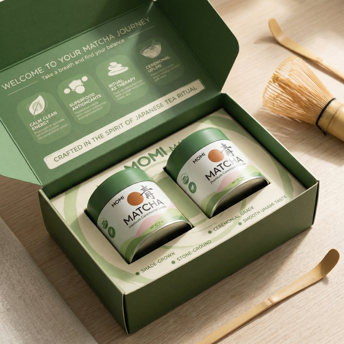 MOMI Ceremonial Matcha (LIMITED TIME OFFER)