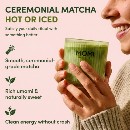 MOMI Ceremonial Matcha (LIMITED TIME OFFER)