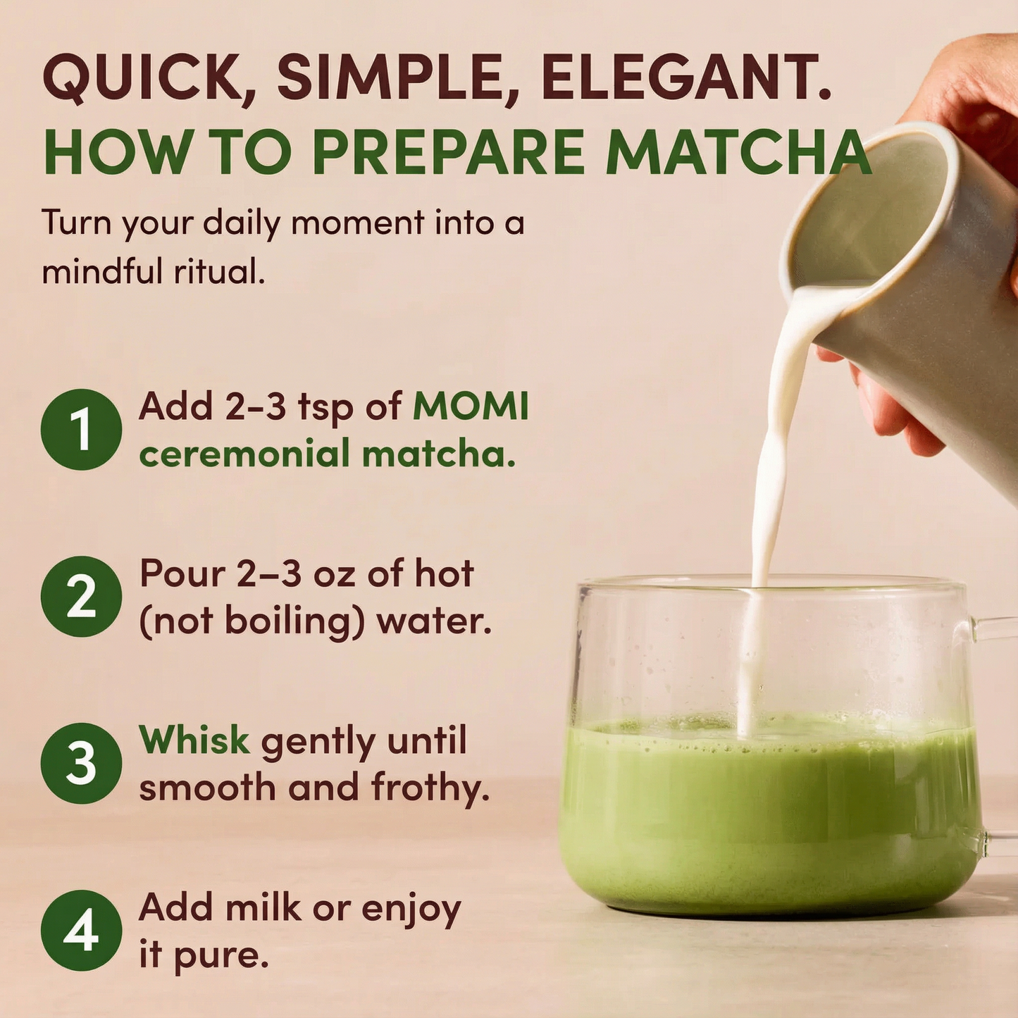 MOMI Ceremonial Matcha (LIMITED TIME OFFER)