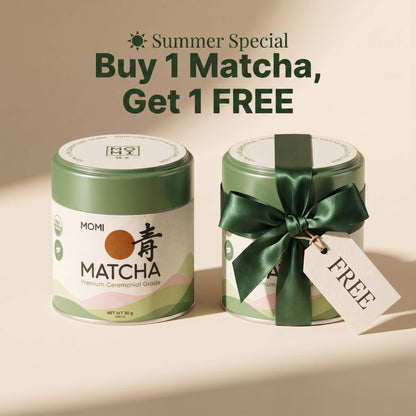 MOMI Ceremonial Matcha — Calm Energy. Sharp Focus. No Crash.