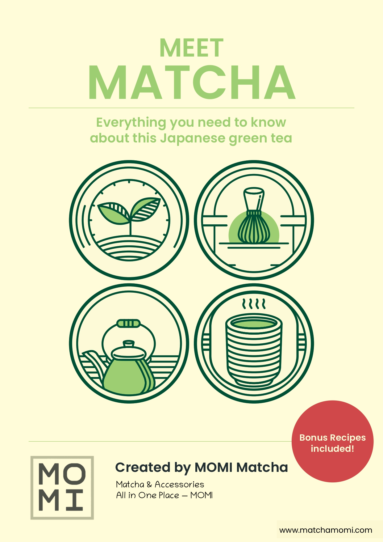 The Art of Matcha by MOMI (Free e-Book)